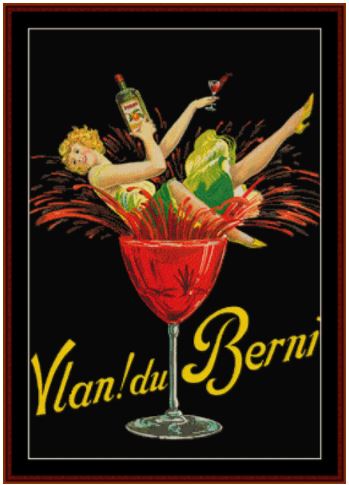 Vlan du Berni - Vintage Poster