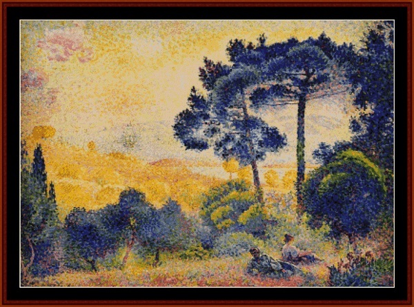 Provence Landscape - Henri-Edmond Cross