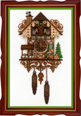 click here to view larger image of Cuckoo Clock (counted cross stitch kit)