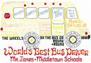 click here to view larger image of Let's Cheer for the Bus Driver (chart)