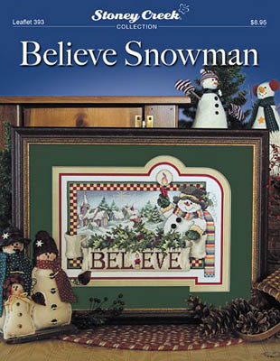 click here to view larger image of Believe Snowman (chart)