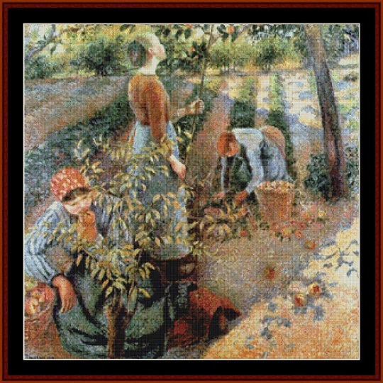Apple Picking (Pissarro)