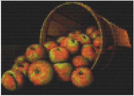 Basket of Apples  (Mini Chart) (Levi Wells Prentice)