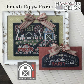 click here to view larger image of Fresh Eggs Farm - Chalk On The Farm (chart)