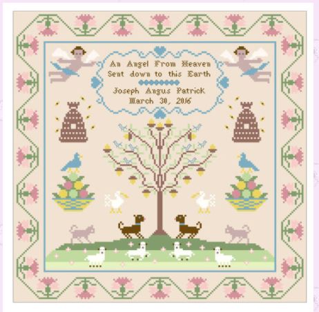 Angels From Heaven - A Birth Sampler