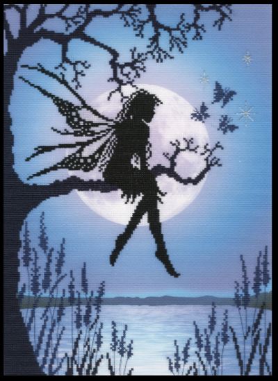 click here to view larger image of Luna (counted cross stitch kit)
