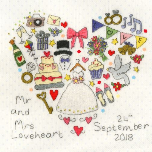 click here to view larger image of Big Day (counted cross stitch kit)