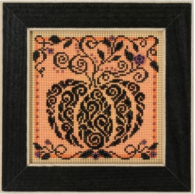 click here to view larger image of Enchanted Pumpkin (2018) (counted cross stitch kit)