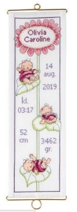 click here to view larger image of Olivia Bellpull (counted cross stitch kit)