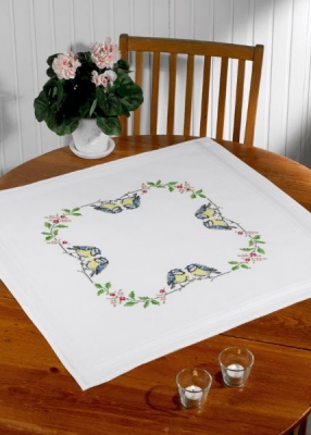click here to view larger image of Birds Table Topper (bottom) (counted cross stitch kit)