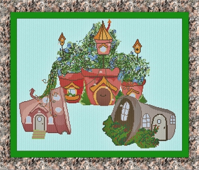 click here to view larger image of Hidden Village in the Garden (chart)
