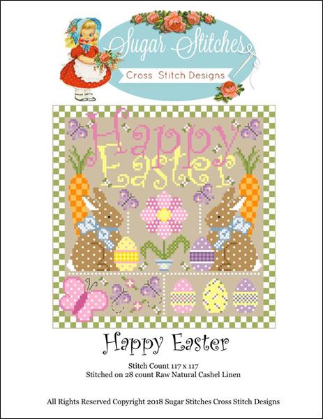 click here to view larger image of Happy Easter (chart)
