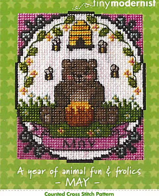 click here to view larger image of Year of Animal Fun & Frolics - May (chart)