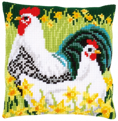 Chickens - Cushion