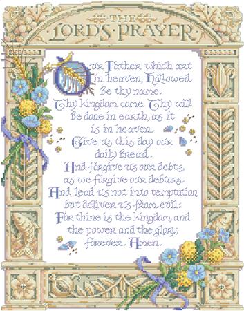 click here to view larger image of Lord's Prayer, The (chart)