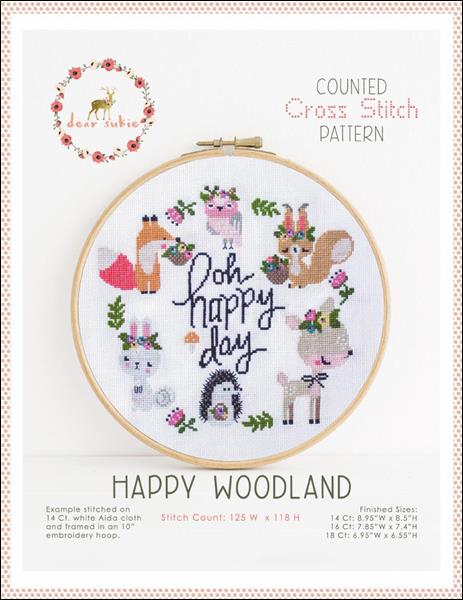 click here to view larger image of Happy Woodland (chart)