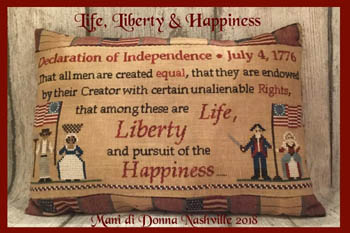 click here to view larger image of Life Liberty and Happiness (chart)
