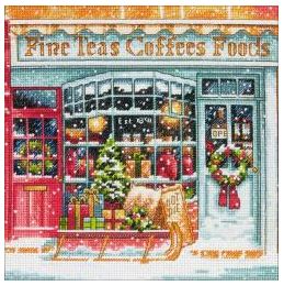 click here to view larger image of Coffee Shop (counted cross stitch kit)