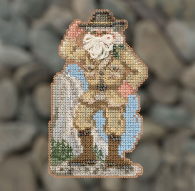 click here to view larger image of Yosemite Santa (2018) (counted cross stitch kit)