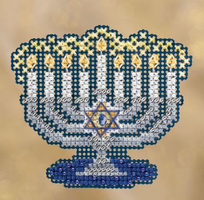 click here to view larger image of Menorah (2018) (counted cross stitch kit)
