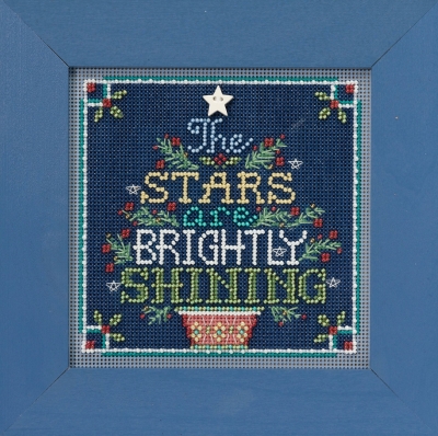 click here to view larger image of Brightly Shining (2018) (counted cross stitch kit)
