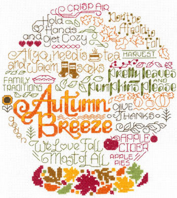 click here to view larger image of Let's Breeze into Autumn (chart)