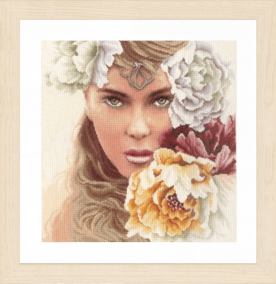 click here to view larger image of Enchanting Eyes (counted cross stitch kit)