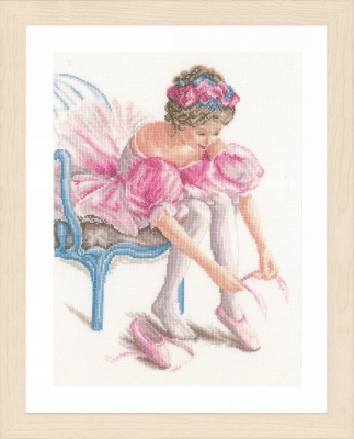 click here to view larger image of My First Dance (counted cross stitch kit)