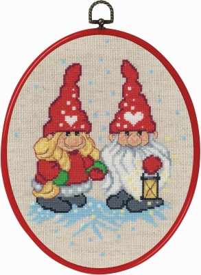 click here to view larger image of Elfs Light (counted cross stitch kit)