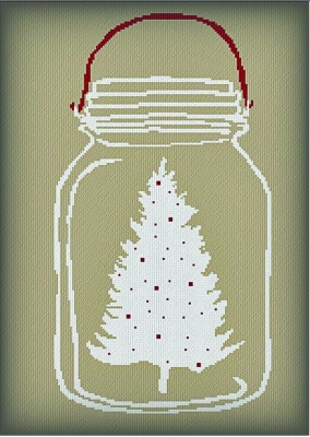 click here to view larger image of Christmas in a Jar (chart)