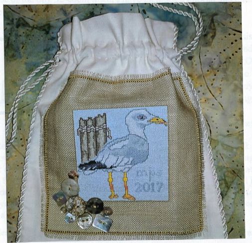 Stanley Seagull Stitching Drawstring Bag