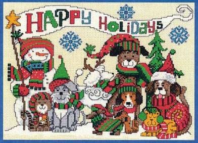 click here to view larger image of Happy Pawlidays (chart)