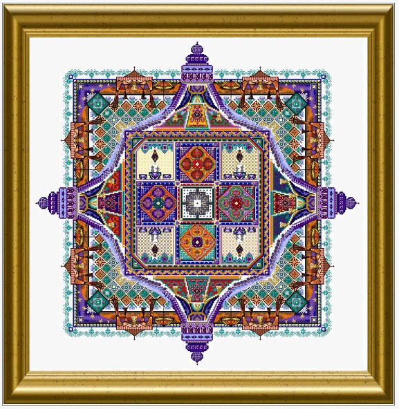 click here to view larger image of Night Desert Tent Mandala (chart)