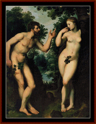 Adam and Eve - Rubens