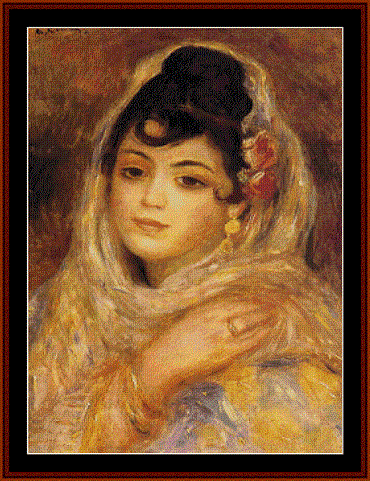 Algerian Woman, 1881 - Renoir