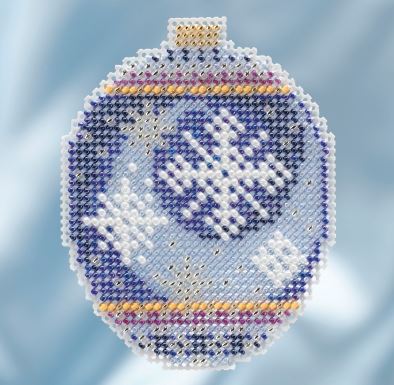 click here to view larger image of Midnight Snowfall (counted cross stitch kit)