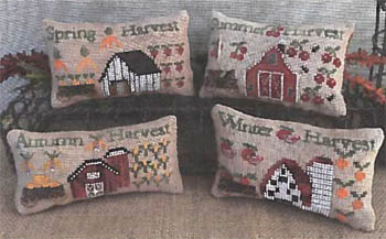 click here to view larger image of Seasonal Harvest Pillows (chart)