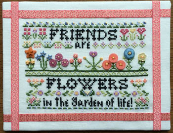 click here to view larger image of Friends are Flowers (chart)