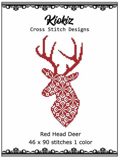 click here to view larger image of Red Head Deer (chart)