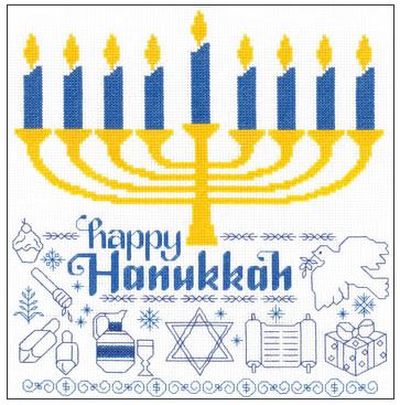 click here to view larger image of Let's Celebrate Hanukkah (chart)