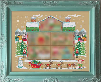 click here to view larger image of Santa's House Part 1 (chart)