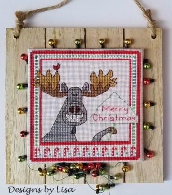 click here to view larger image of Christmas Moose Greetings (chart)