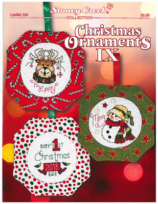click here to view larger image of Christmas Ornaments IX (chart)