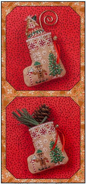 click here to view larger image of Gingerbread Elf Mouse Stocking (chart)