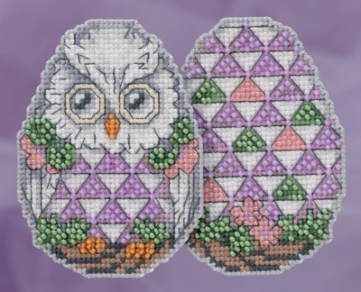 click here to view larger image of Owl Egg (counted cross stitch kit)