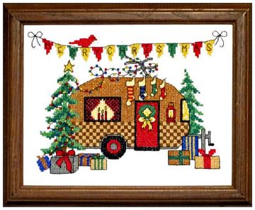 click here to view larger image of Christmas Camper (chart)