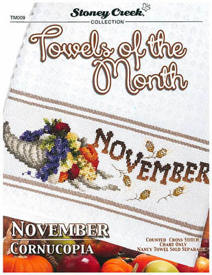 click here to view larger image of Towels of the Month - November (chart)