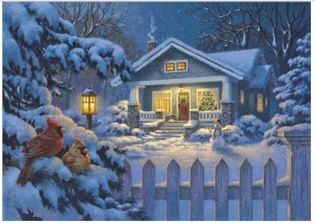 click here to view larger image of Christmas Bungalow (chart)