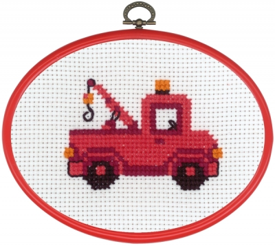 click here to view larger image of MFK Truck (counted cross stitch kit)