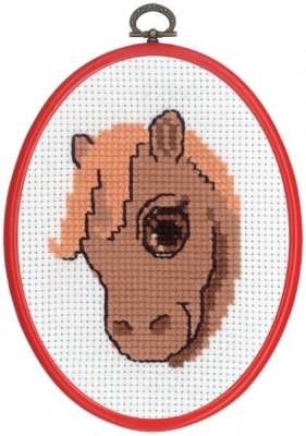 click here to view larger image of MFK Horse (counted cross stitch kit)